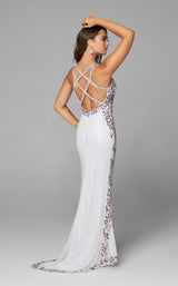 5 of 9 Primavera Couture 3604 Ivory Multi