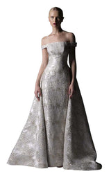 1 of 2 Edward Arsouni Couture SS0365 Gold