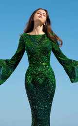 9 of 9 Primavera Couture 3680 Forest-Green