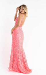 7 of 10 Primavera Couture 3722 Coral