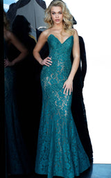 5 of 15 Jovani 37334 Emerald