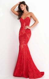 15 of 15 Jovani 37334BG Red