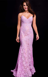 6 of 15 Jovani 37334BG Lilac