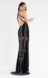 3 of 4 Primavera Couture 3742 Black Multi