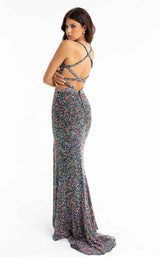 6 of 10 Primavera Couture 3744 Black Multi