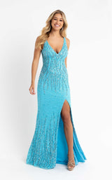 4 of 8 Primavera Couture 3751 Turquoise