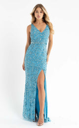 1 of 6 Primavera Couture 3764 Bright Blue