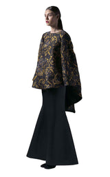 1 of 2 Edward Arsouni Couture SS0378 Black/Gold