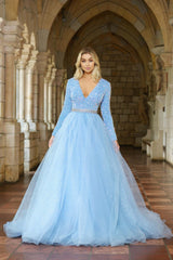1 of 5 Ava Presley 38332 Iridescent Light Blue