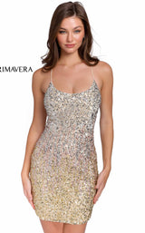 1 of 14 Primavera Couture 3833 Gold