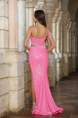 2 of 2 Ava Presley 38890 Iridescent Hot Pink