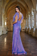 3 of 4 Ava Presley 38896 Iridescent Purple