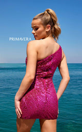 6 of 7 Primavera Couture 4055 Dress --Fushia