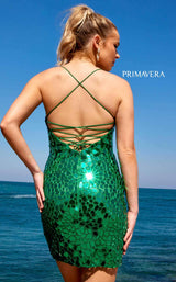 10 of 15 Primavera Couture 4056 Dress Emerald