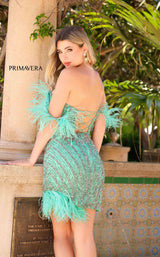 4 of 4 Primavera Couture 4058 Dress Jade