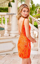 9 of 11 Primavera Couture 4059 Dress Orange