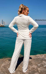 12 of 13 Primavera Couture 4063 Dress Ivory