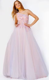 1 of 2 Jovani 24271 Blush-Multi
