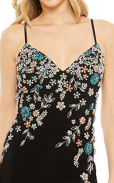 9 of 9 Mac Duggal 42006 Black Multi