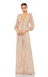 2 of 6 Mac Duggal 42028 Rose Gold