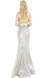 2 of 4 Jovani 4222 Silver