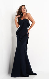 1 of 4 Jovani 4466 Navy