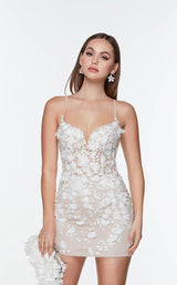 1 of 4 Alyce 4505 Diamond-White-Latte