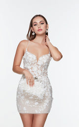 2 of 4 Alyce 4505 Diamond-White-Latte