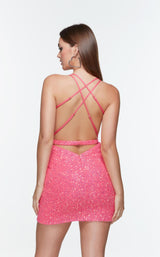 7 of 7 Alyce 4559 Neon Pink