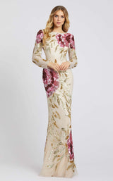 2 of 5 Mac Duggal 4566 Nude Multi