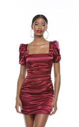 1 of 4 Alyce 4567 Burgundy