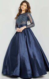 4 of 4 Jovani 46066 Dress Navy