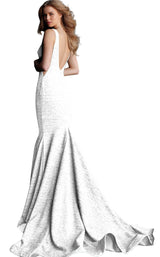 9 of 13 Jovani 47075 White