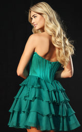 5 of 5 Jovani 47763 Green