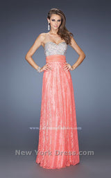 3 of 4 La Femme 20385 Hot Coral