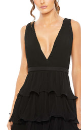 4 of 9 Mac Duggal 49054 Dress Black