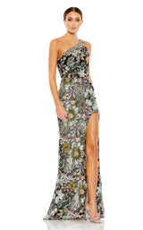 1 of 3 Mac Duggal 49574 Black Multi
