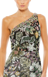 3 of 3 Mac Duggal 49574 Black Multi