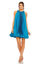 1 of 2 Mac Duggal 49636 Dress Ocean