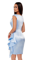 4 of 5 Rachel Allan 50065 Aqua Blue