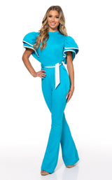 2 of 6 Rachel Allan 50101 Ocean-Blue-White