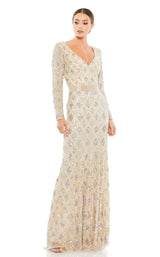 1 of 6 Mac Duggal 5021 Nude