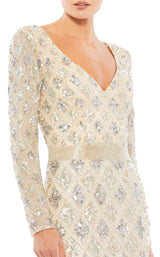 5 of 6 Mac Duggal 5021 Nude