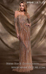1 of 2 MNM Couture 9093 Gold