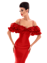 1 of 4 Tarik Ediz 50339 Red
