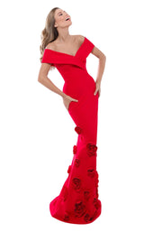 1 of 6 Tarik Ediz 50522 Red