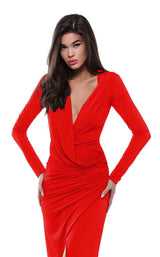 6 of 7 Tarik Ediz 50529 Red