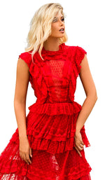 4 of 6 Tarik Ediz 50658 Red