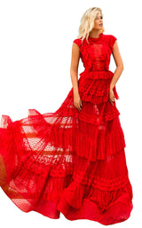 1 of 6 Tarik Ediz 50658 Red