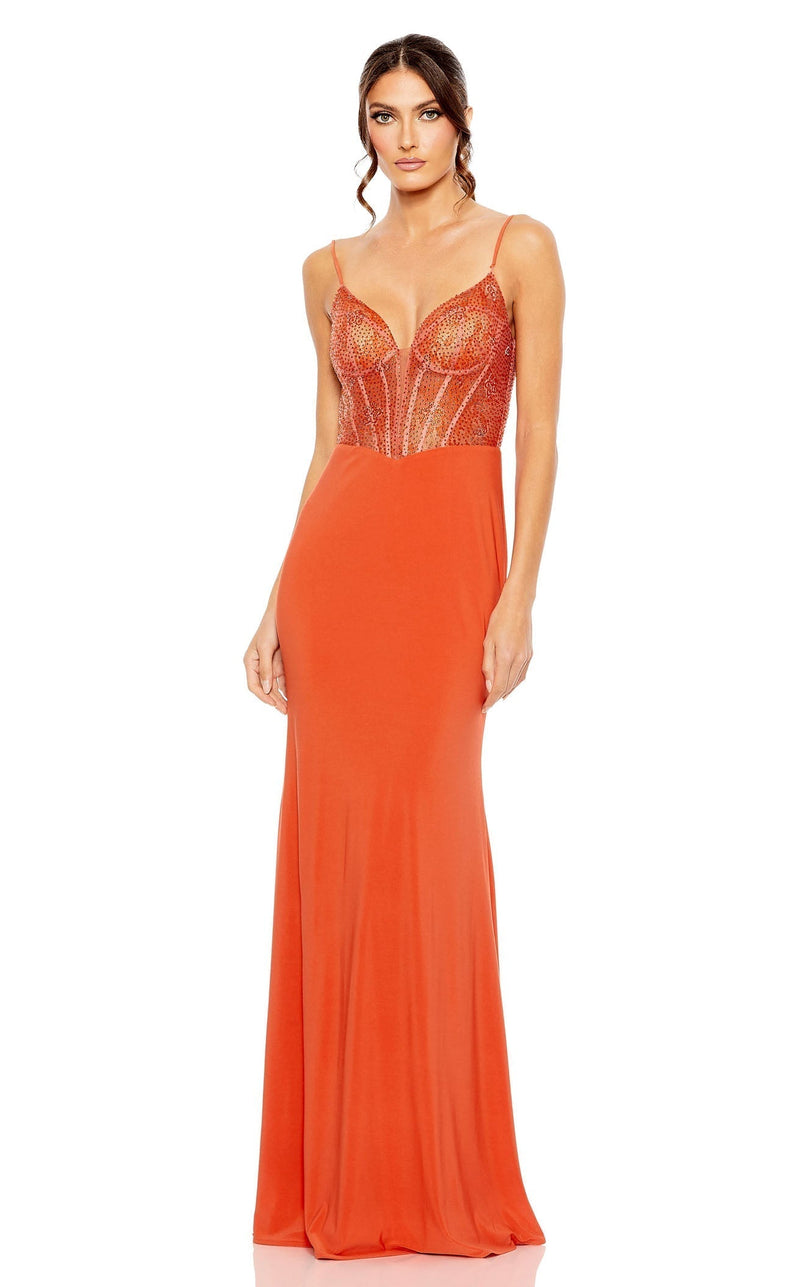 Mac Duggal 50709 Orange